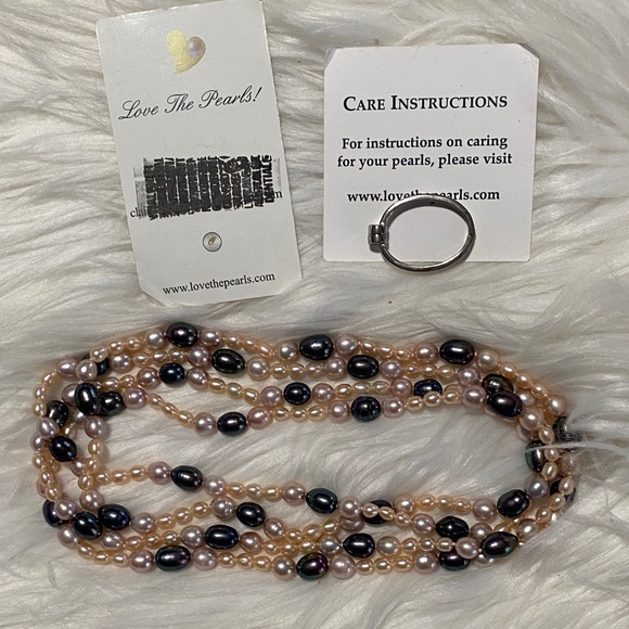 love the pearls Jewelry - Multicolor Pearl Necklace